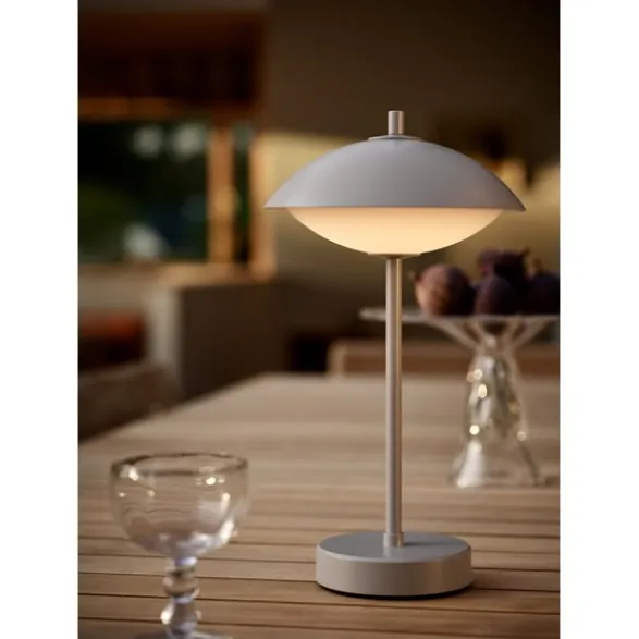Fritz Hansen Clam Portabel bordslampa Nine Grey