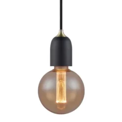 Halo Design Classic pendel, svartoljat trä