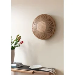 Umage Clava Up vägglampa, ljus ek Ø49