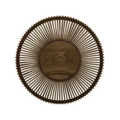 Umage Clava Up vägglampa, mörk ek Ø49