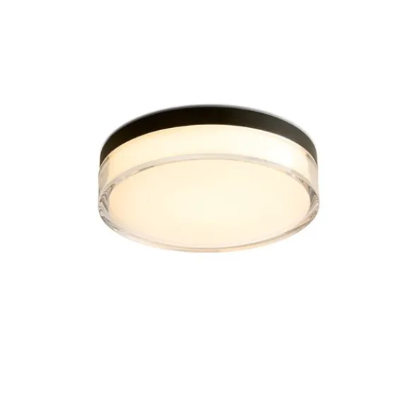 Halo Design Clear akryl Ø23 cm 12W 2700 Kelvin Svart
