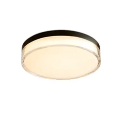 Halo Design Clear akryl Ø28 cm 18W 2700 Kelvin Svart