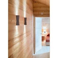 FLOS Clessidra 20° vägglampa, grå