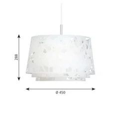Louis Poulsen Collage taklampa, mattvit 45cm