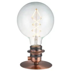 Halo Design Combi bord-/vägglampa, antik koppar