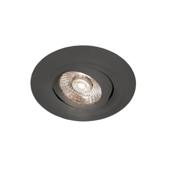 Hide-a-lite Comfort Quick Downlight, Antracit