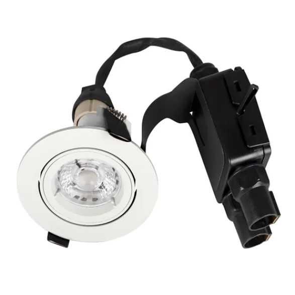 Hide-a-lite Comfort Quick Downlight GU10, Vit