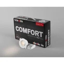 Hide-a-lite Comfort spotlights G4 Quick ISO Tilt 6-pack Vit 36° Tune
