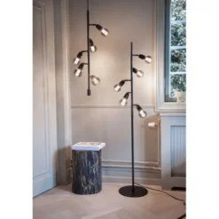 Halo Design Compass golvlampa, svart