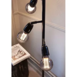 Halo Design Compass golvlampa, svart
