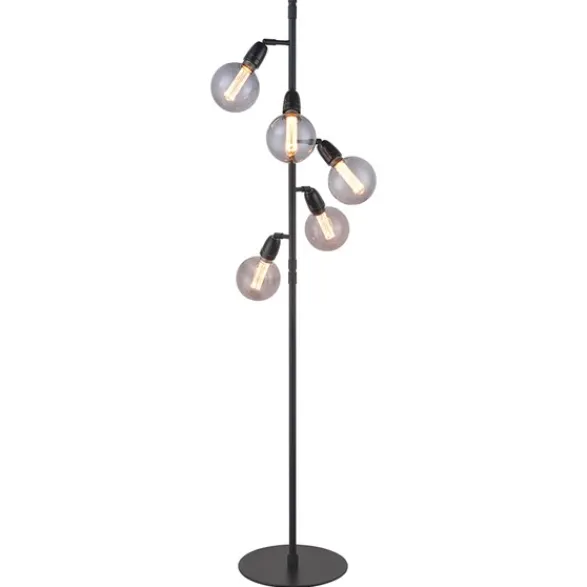 Halo Design Compass golvlampa, svart