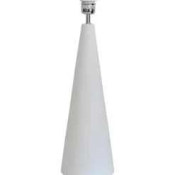 Hallbergs Belysning Cone Lampfot Matt vit 16cm