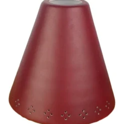 BERGO Lampskärmar Cone Plåtskärm Röd 13cm