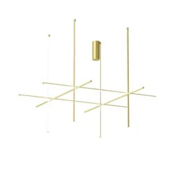 FLOS Coordinates C4L taklampa, anodiserad champagne