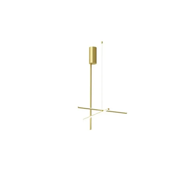 FLOS Coordinates C1 taklampa, anodiserad champagne