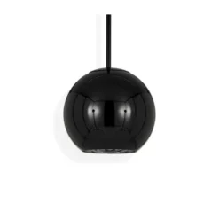 Tom Dixon Copper Black Round pendel, svart 25cm