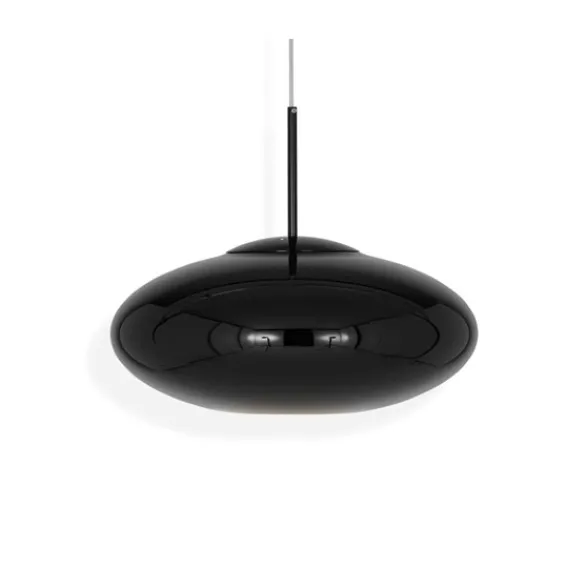 Tom Dixon Copper Black Wide pendel, svart 50cm