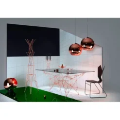 Tom Dixon Copper LED Round pendel, koppar 45cm