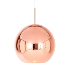 Tom Dixon Copper LED Round pendel, koppar 45cm