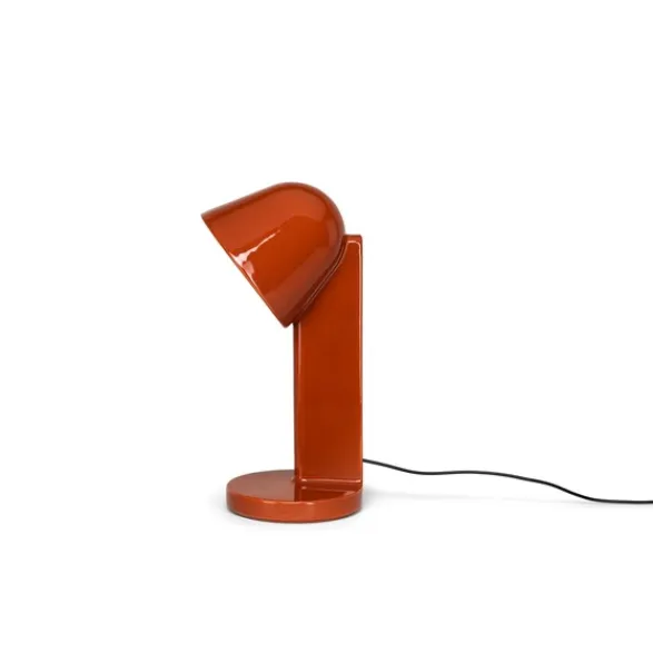 FLOS Céramique Down bordslampa, Rust Red
