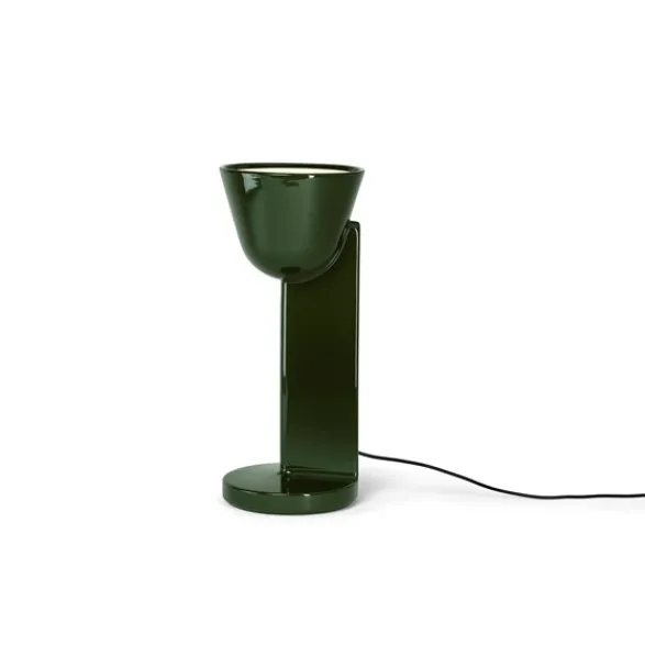 FLOS Céramique Up bordslampa, Moss Green