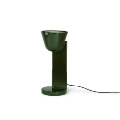 FLOS Céramique Up bordslampa, Moss Green