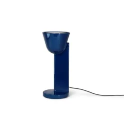 FLOS Céramique Up bordslampa, Navy Blue
