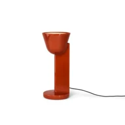 FLOS Céramique Up bordslampa, Rust Red