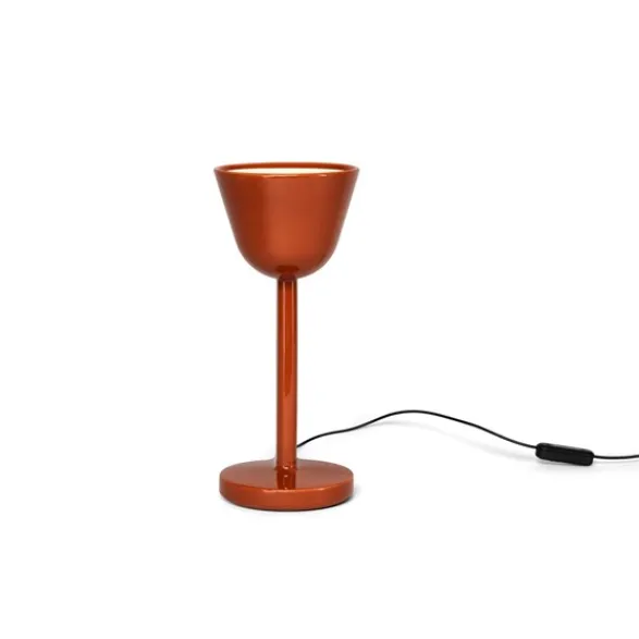 FLOS Céramique Up bordslampa, Rust Red