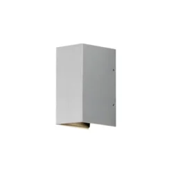 Konstsmide Cremona vägglykta aluminium, 8cm