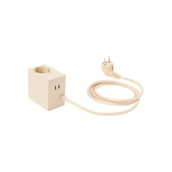 Kord Cuboid+ grenuttag USB-C - Pearled Ivory