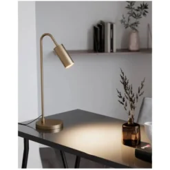 By Rydéns Curve bordlampa, Matt guld 51cm