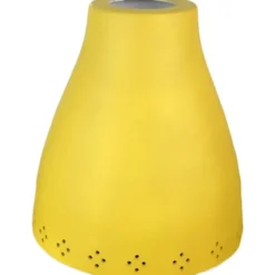 BERGO Lampskärmar Curve Plåtskärm Gul 14cm