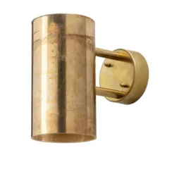 Örsjö Belysning C627 Utomhuslampa, Vägglampa Liten Rå mässing