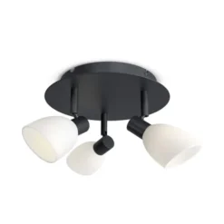Herstal Cut spotlight (3) svart G9