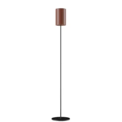 Cuero Design Cylinder Golvlampa 14 cm, Montana / Black