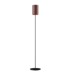 Cuero Design Cylinder Golvlampa 14 cm, Oak / Black