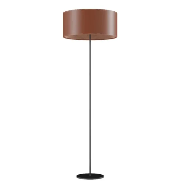 Cuero Design Cylinder Golvlampa 50 cm, Polo / Black