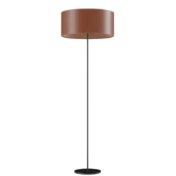 Cuero Design Cylinder Golvlampa 50 cm, Polo / Black
