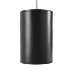 Cuero Design Cylinder Leather Pendel 20 cm, Black