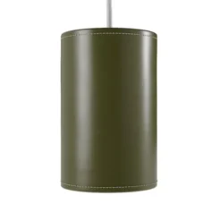 Cuero Design Cylinder Leather Pendel 14cm, Grass Green