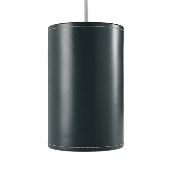 Cuero Design Cylinder Leather Pendel 20 cm, Ocean Blue