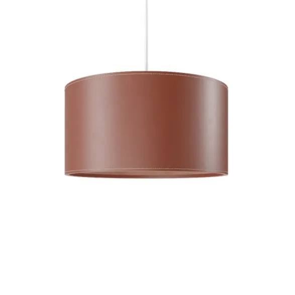 Cuero Design Cylinder Leather Taklampa 42 cm, Montana