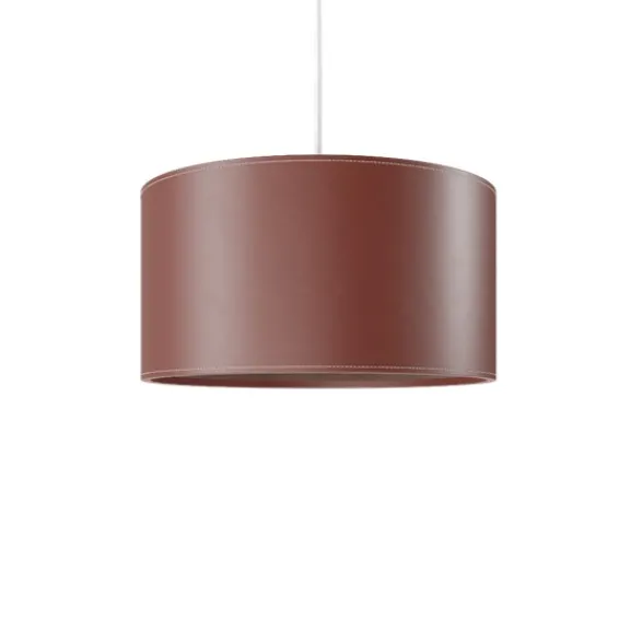 Cuero Design Cylinder Leather Taklampa 42 cm, Oak