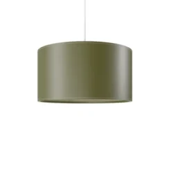 Cuero Design Cylinder Leather Taklampa 42 cm, Grass Green