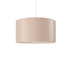 Cuero Design Cylinder Leather Taklampa 42 cm, Crude Nature