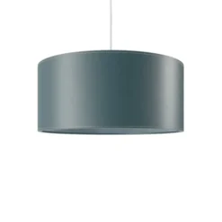 Cuero Design Cylinder Leather Taklampa 50 cm, Ocean Blue