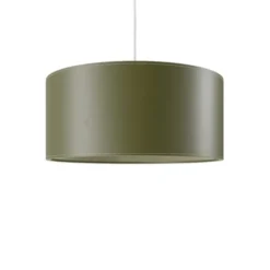 Cuero Design Cylinder Leather Taklampa 50 cm, Grass Green