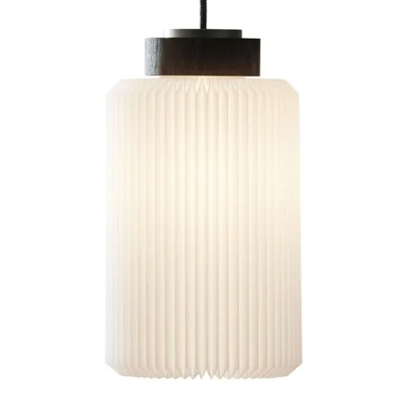 Le Klint Cylinder 182 pendel medium, vit/svart
