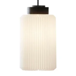 Le Klint Cylinder 182 pendel medium, vit/svart